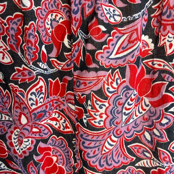 XIRENA Floral Long Sleeve Blouse Size Small - Picture 2 of 5